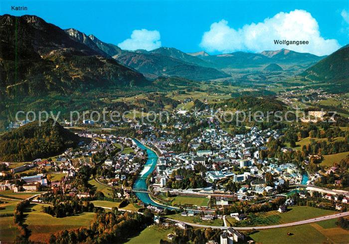 Bad Ischl Salzkammergut Fliegeraufnahme