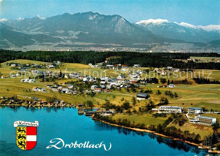 Drobollach Faaker See Fliegeraufnahme