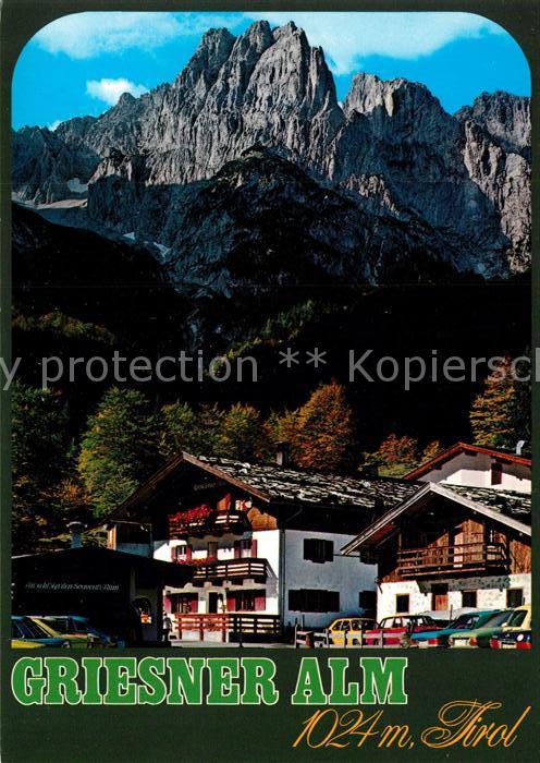 Kirchdorf Tirol Unterkunftshaus Griesneralm Wilder Kaiser