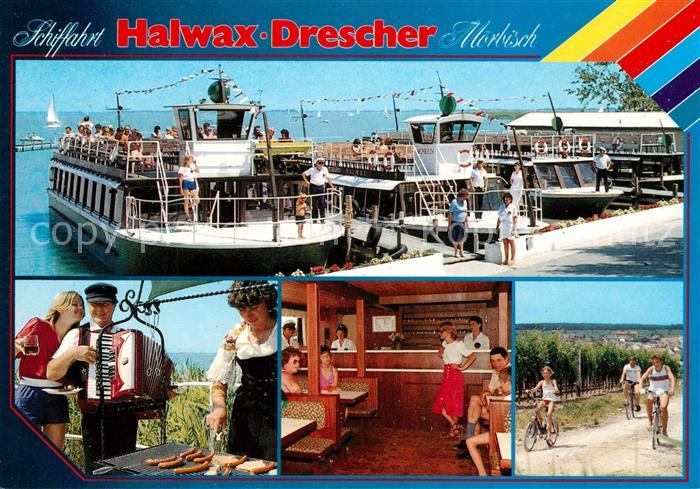 Moerbisch See Schiffahrt Halwax Drescher