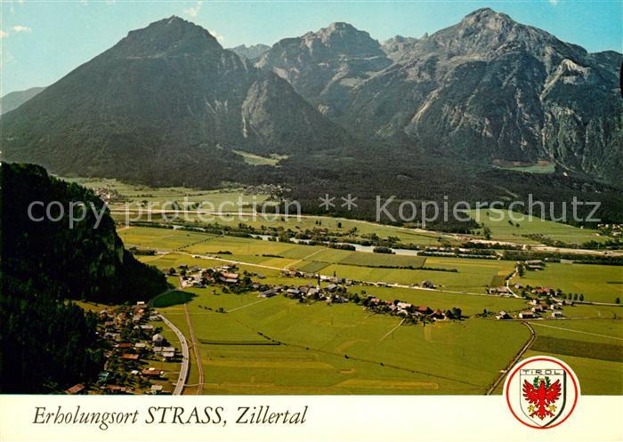 Strass Zillertal Panorama Talboden Wallfahrtskirche Maria Brettfall