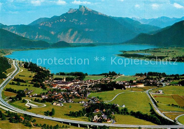Mondsee Salzkammergut Schafsberg Autobahn