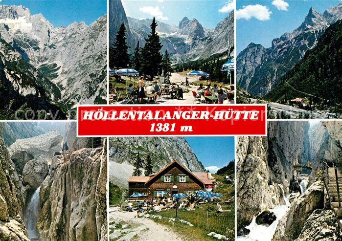Hoellentalangerhuette Panoramen