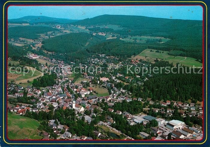Lenzkirch Hochschwarzwald BW Fliegeraufnahme