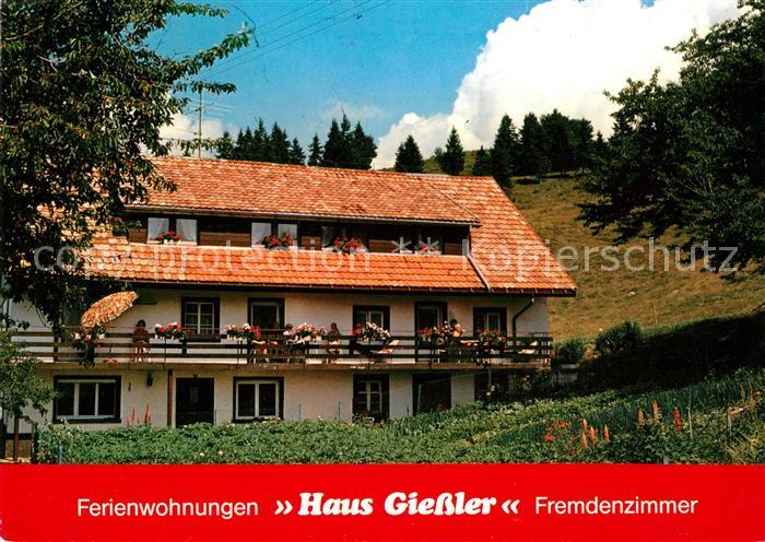 Oberibach St Blasien Ferienwohnungen HausGiessler