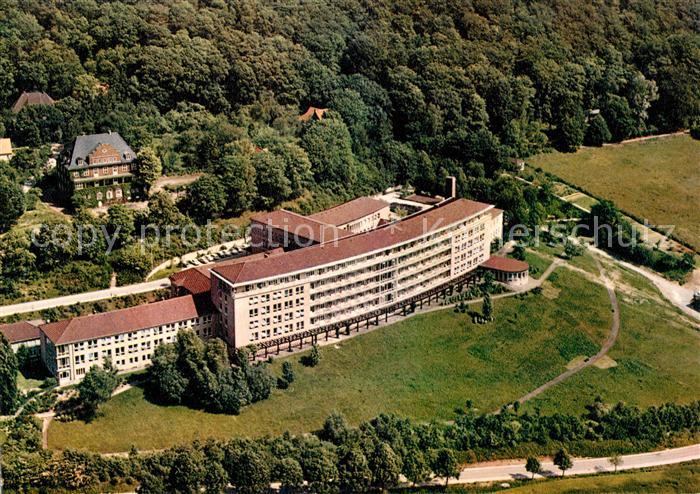 Pyrmont Bad Fliegeraufnahme Kurklinik