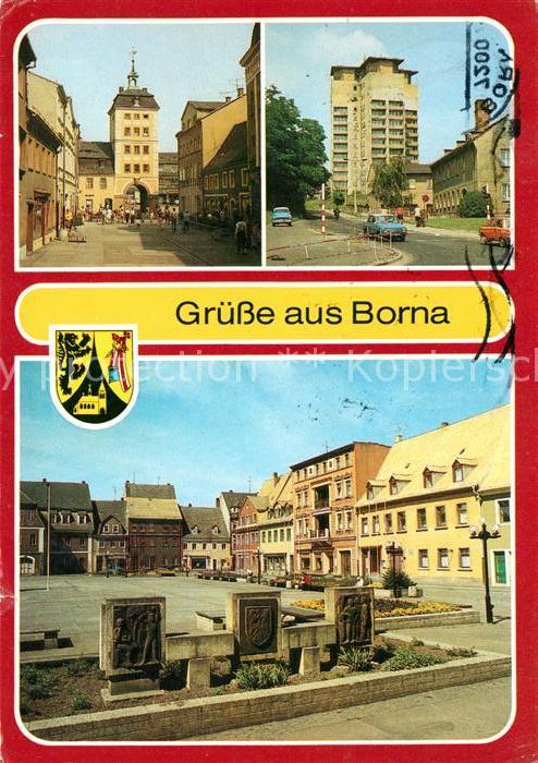 Borna Leipzig Reichstor Hochhaus Markt