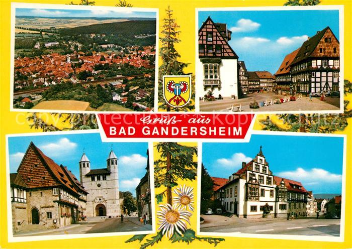 Bad Gandersheim Panorama Stadttor Marktplatz