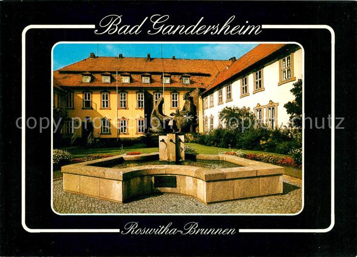 Bad Gandersheim Roswitha Brunnen