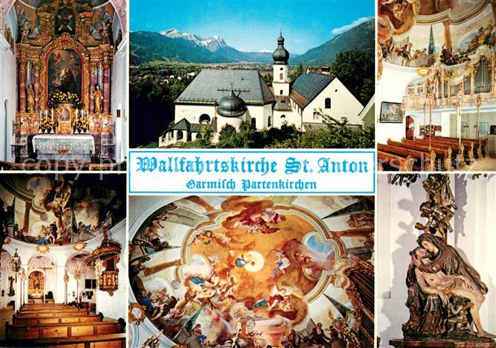 GARMISCH-PARTENKIRCHEN Bayern Wallfahrtskirche Sankt Anton