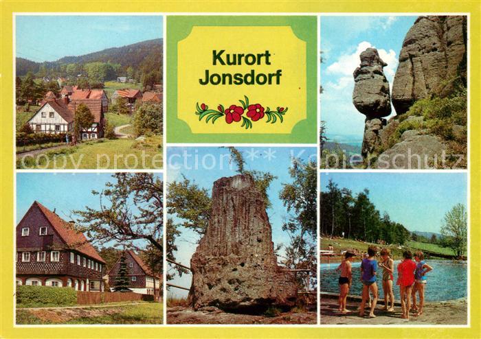 Jonsdorf Hennigsaeule Umgebindehaeuser Orgel Gebirgsbad