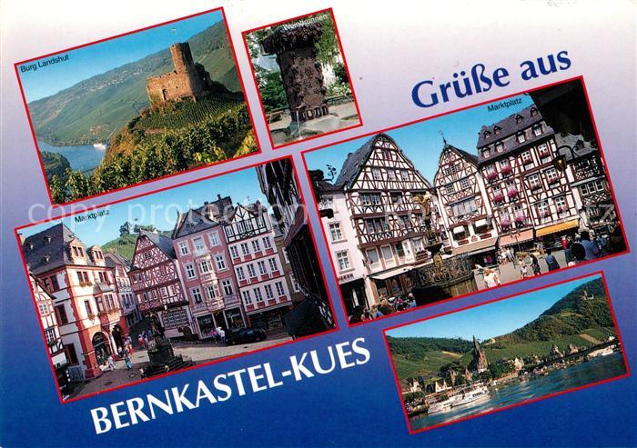 Bernkastel-Kues Burg Marktplatz Panorama