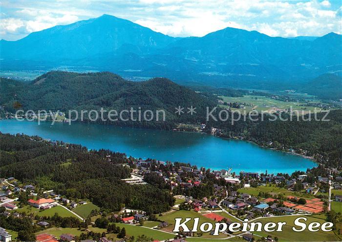 Klopeinersee Fliegeraufnahme