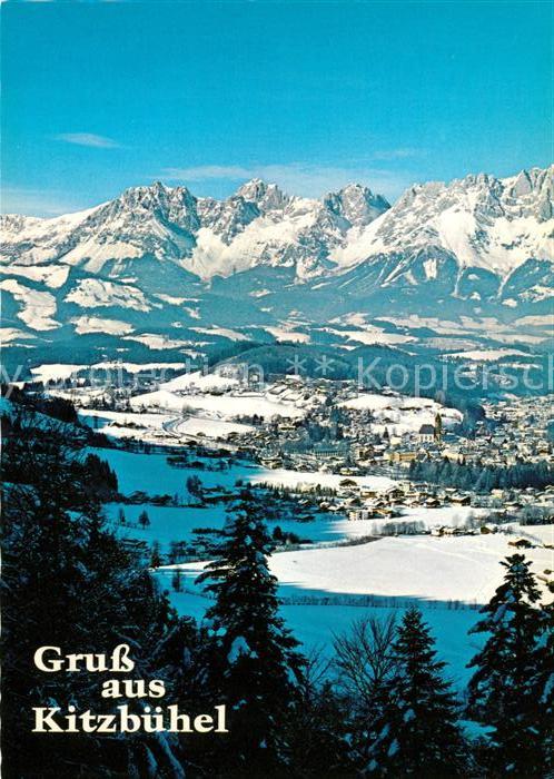 Kitzbuehel Tirol Wintersportplatz Wilder Kaiser