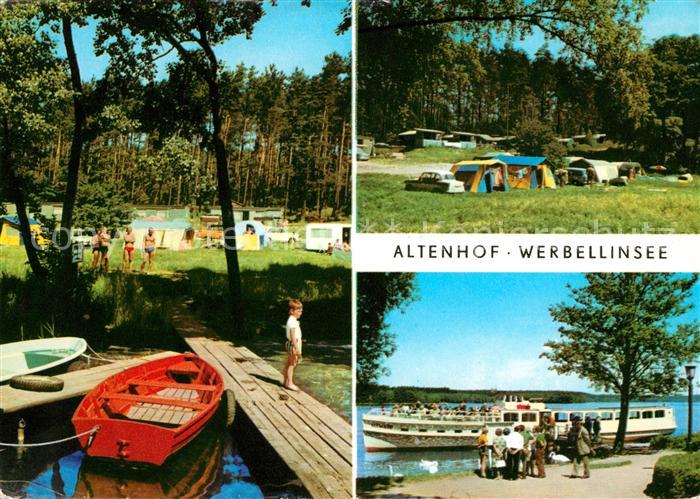 Altenhof Werbellinsee Campingplatz Faehrschiff