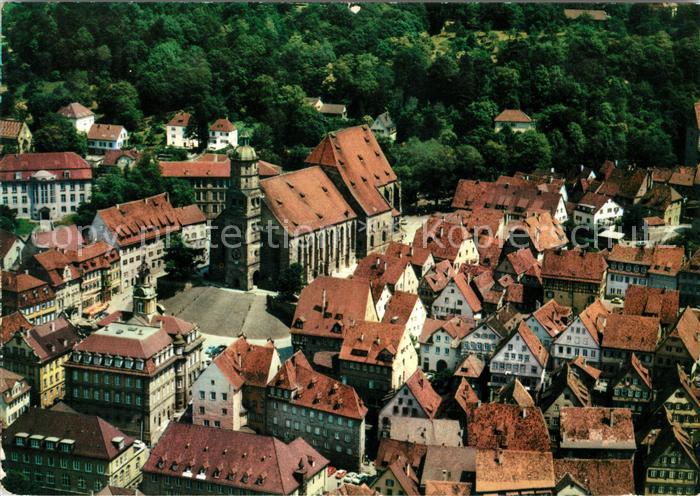 Schwaebisch Hall Fliegeraufnahme