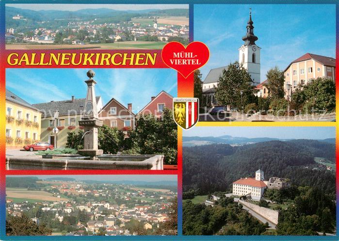 Gallneukirchen Schloss Riedegg Kirche Brunnen Panoramen