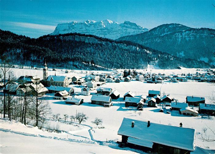 Bezau Vorarlberg Winterlandschaft