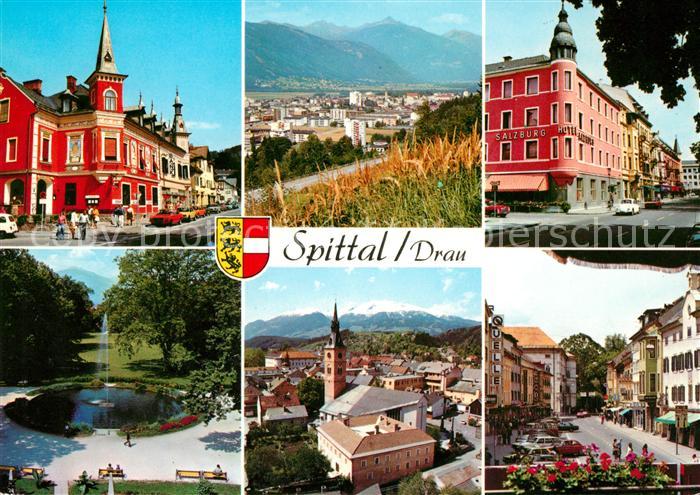 Spittal Drau Hotel Salzburg Park Springbrunnen