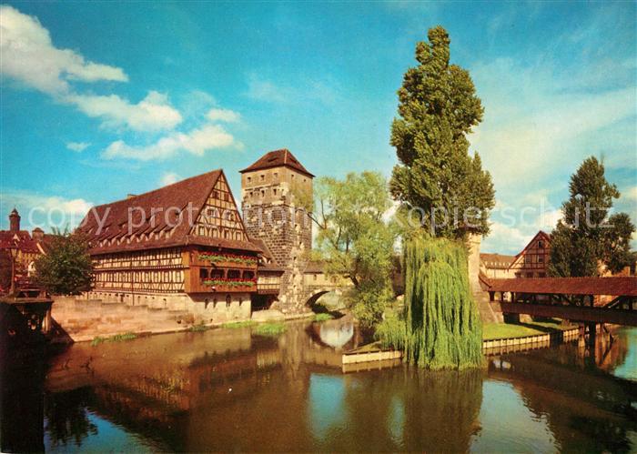 Nuernberg Weinstadel Henkerssteg