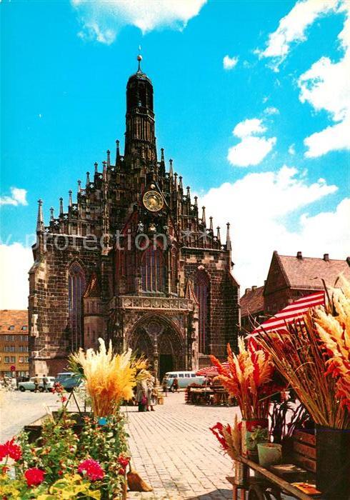 Nuernberg Hauptmarkt Frauenkirche