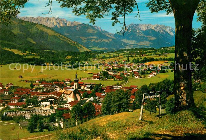 Reit Winkl Kaisergebirge Panorama