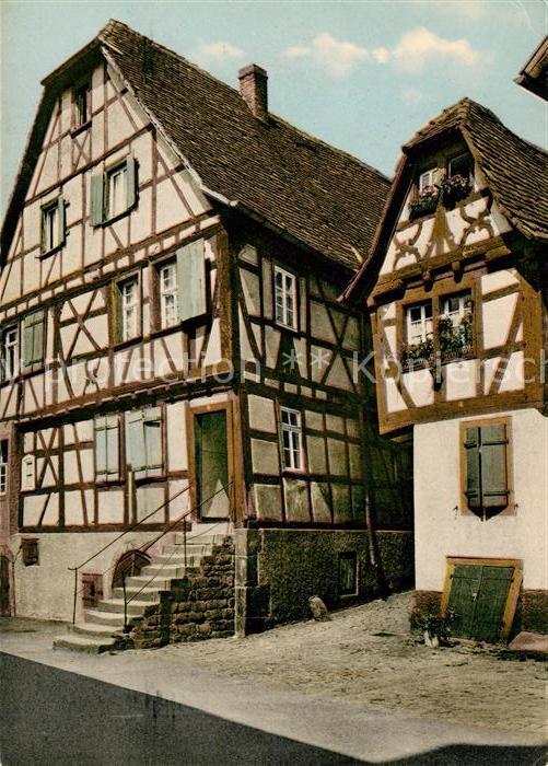 Neckargemuend Fachwerkhaeuser