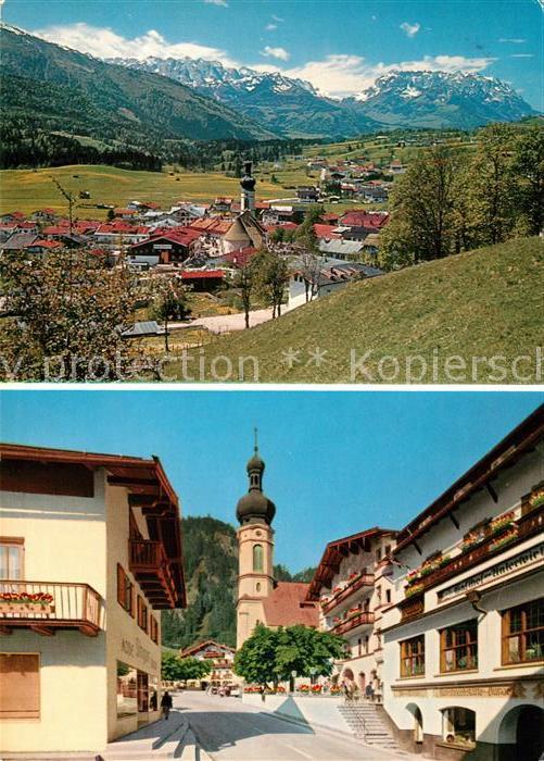 Reit Winkl Kaisergebirge Dorfstrasse Unterwirt