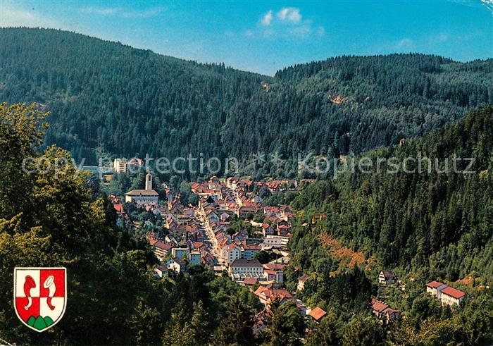 Triberg Schwarzwald Fliegeraufnahme