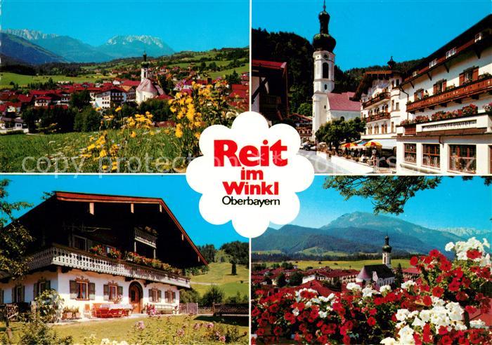 Reit Winkl Panoramen Kirche Unterberghorn Bauernhaus