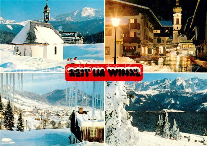 Reit Winkl Winklmoos Alm Dorfstrae Entfelden Brachspitze Loferer Steinberge