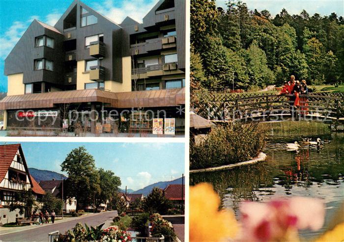 Ohlsbach Spar Frischmarkt Teich Ortsansicht
