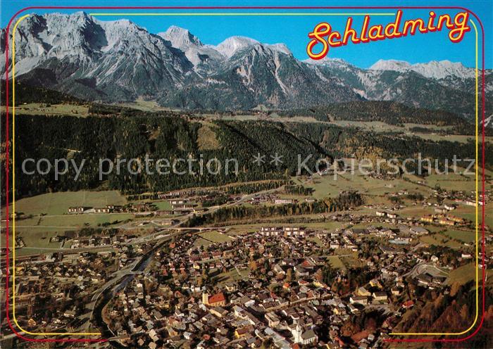 Schladming Obersteiermark Fliegeraufnahme