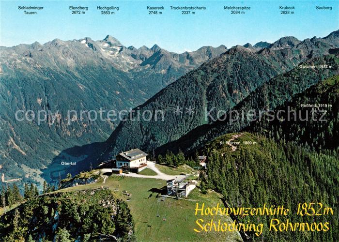 Schladming Obersteiermark Hochwurzenhuette Rohrmoos
