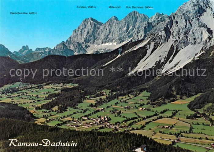 Ramsau Dachstein Steiermark Fliegeraufnahme