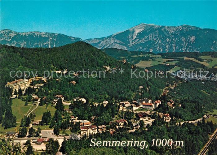 Semmering Niederoesterreich Raxalpe Schneeberg Panorama