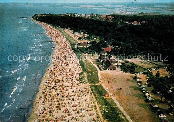 Hohwacht Ostseebad Fliegeraufnahme Strand