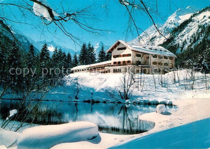Oberstdorf Christlesee Erhlungsheim Winter