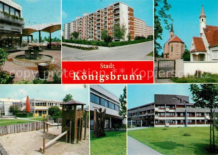 Koenigsbrunn Panorama Kirche