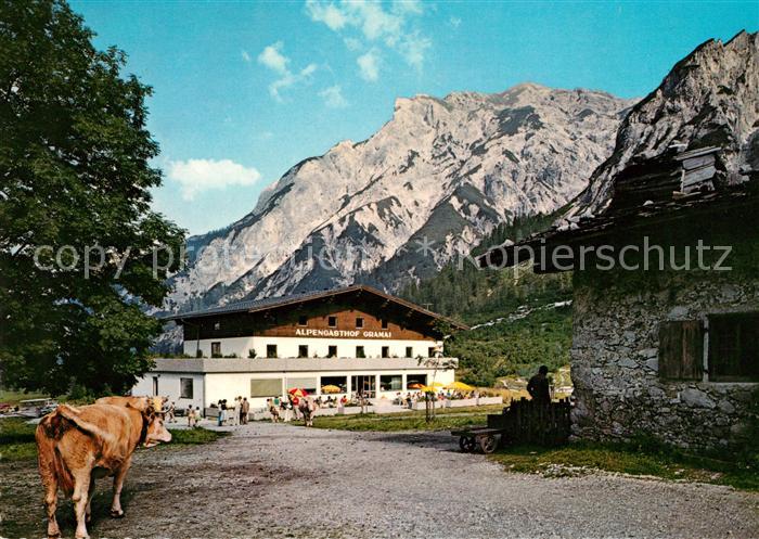 Gramaialm Alpengasthof Gramai Falzthurntal Rappenspitze