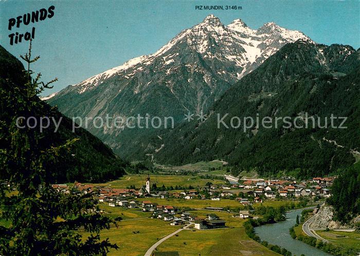 Pfunds Fliegeraufnahme Piz Mundin