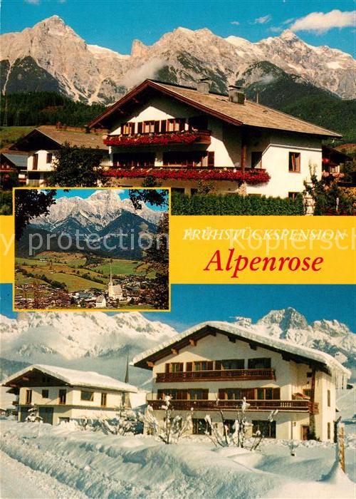 Maria Alm Steinernen Meer Fruehstueckspension Alpenrose