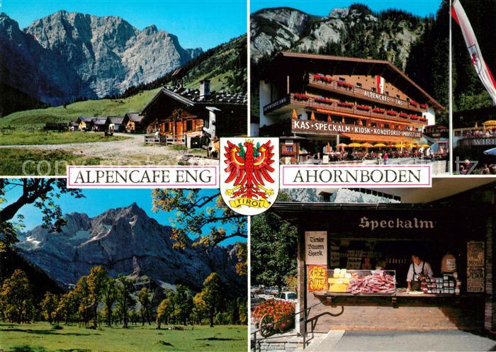 Ahornboden Alpencafe Eng Speckalm
