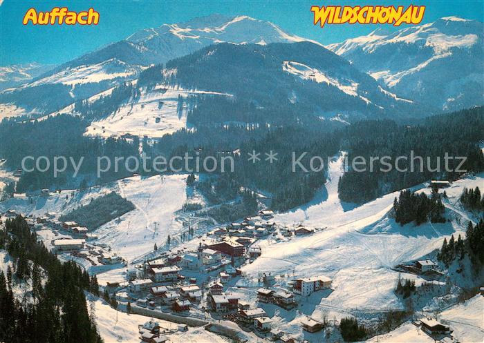 Auffach Fliegeraufnahme Winterlandschaft