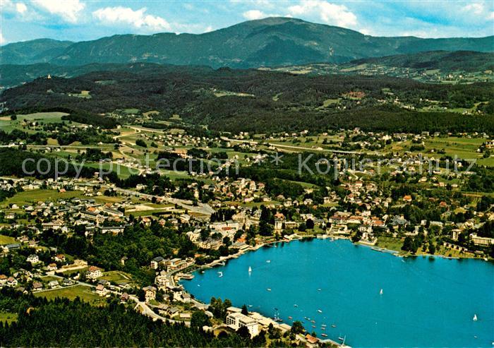 Velden Woerthersee Fliegeraufnahme