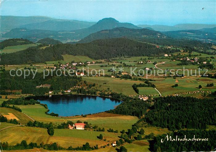 Maltschachersee Fliegeraufnahme