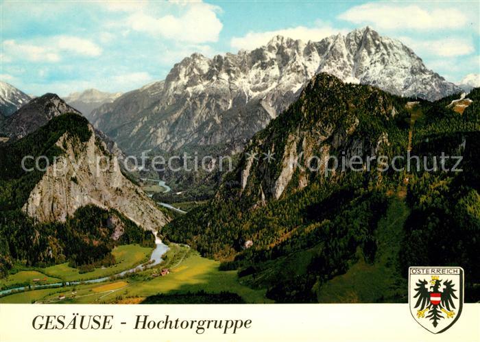 Gesaeuse Hochtorgruppe Fliegeraufnahme