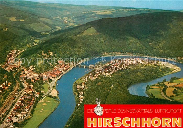 Hirschhorn Neckar Fliegeraufnahme