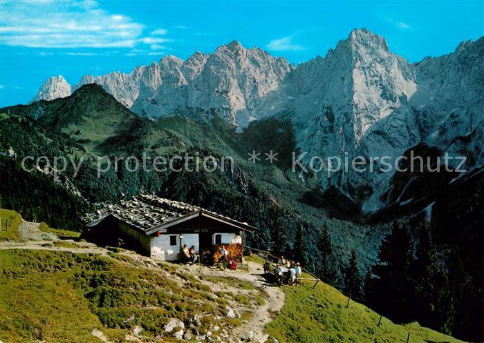 Kaisergebirge Hinterkaiserfeldenalm Wilder Kaiser