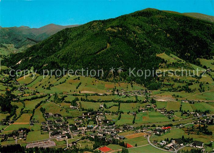Bad Kleinkirchheim Kaernten Fliegeraufnahme